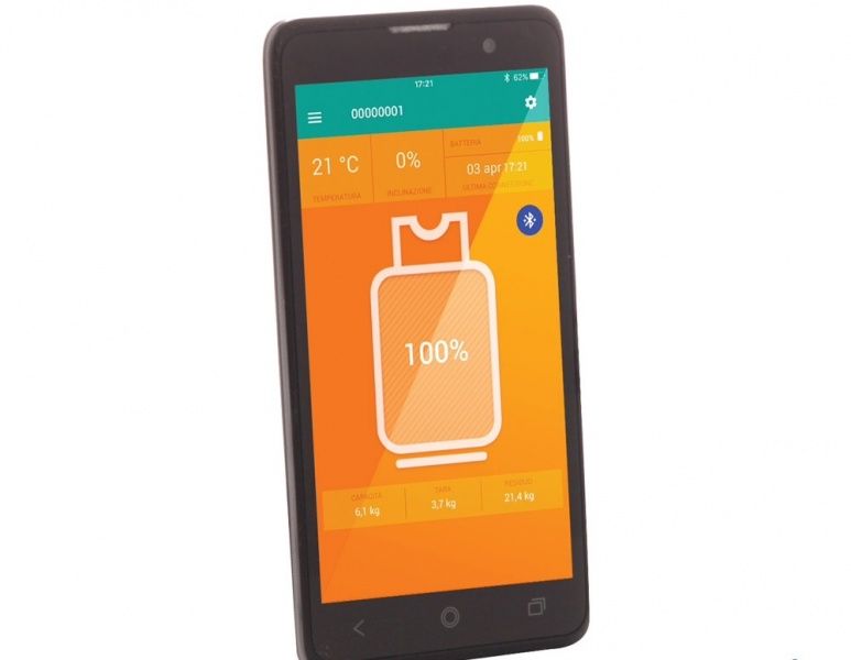 Elektronisk propanvekt W8 m/bluetooth