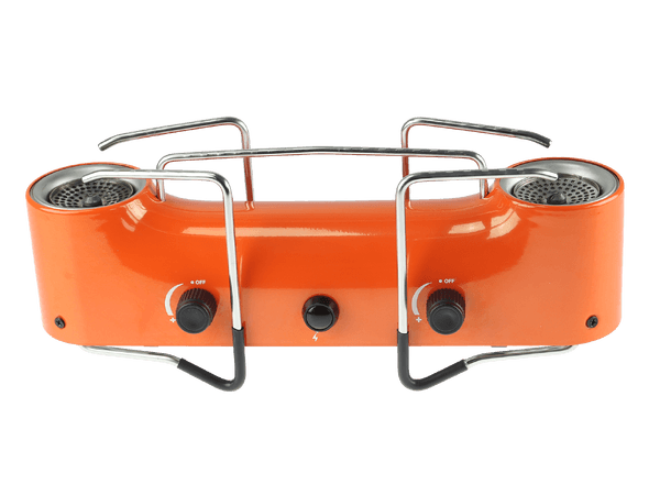 Osean Dobbel Gassbrenner Retro 2x2500w Kokeapparat - Foldbart - Piezotenner