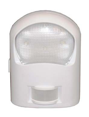 LED-lampe med bevegelses-/lyssensor