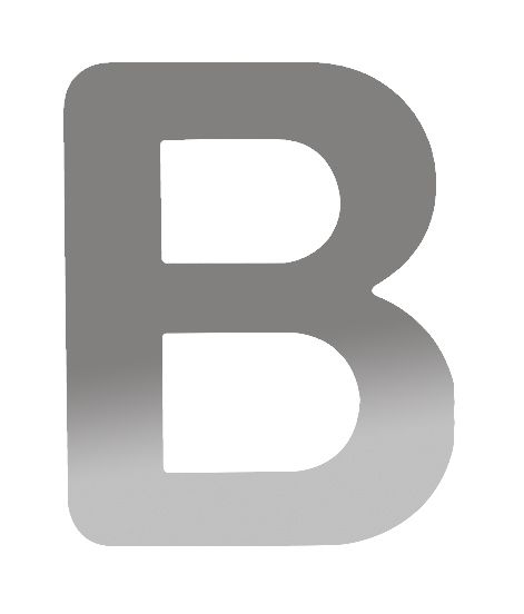 Husnummer Rustfritt stål