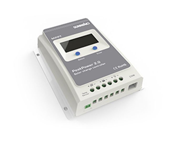 Hovedbilde Solcelleregulator PeakPower MPPT 20A