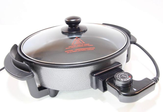 Hovedbilde Elektrisk stekepanne Homeline rund 30 cm, 1500 W