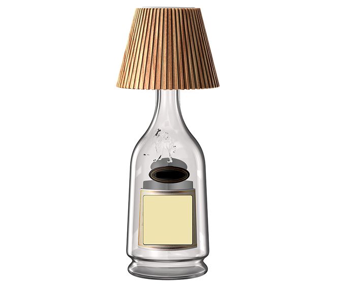 Hovedbilde  Lampeskjerm til flaske Homeline 3000 mAh batteri