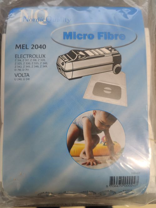 Hovedbilde Støvsugerposer MEL2040