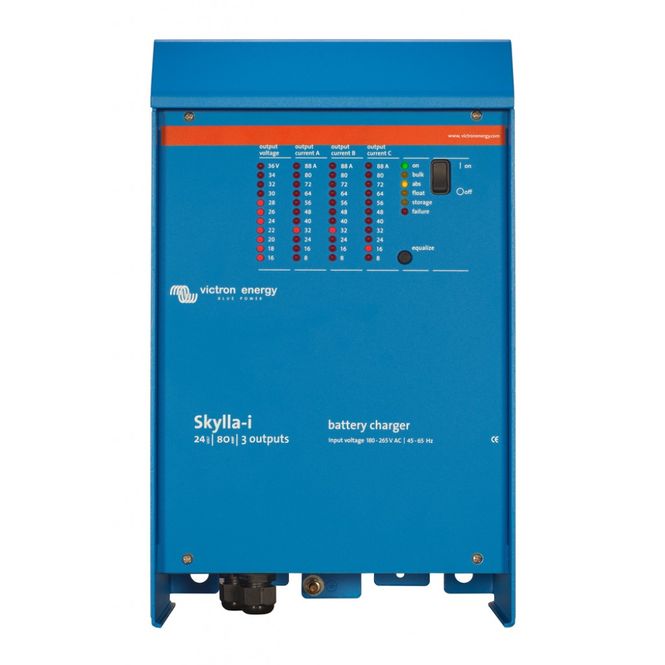 Hovedbilde VICTRON Skylla I Batterilader 24V 80A 3 kanaler