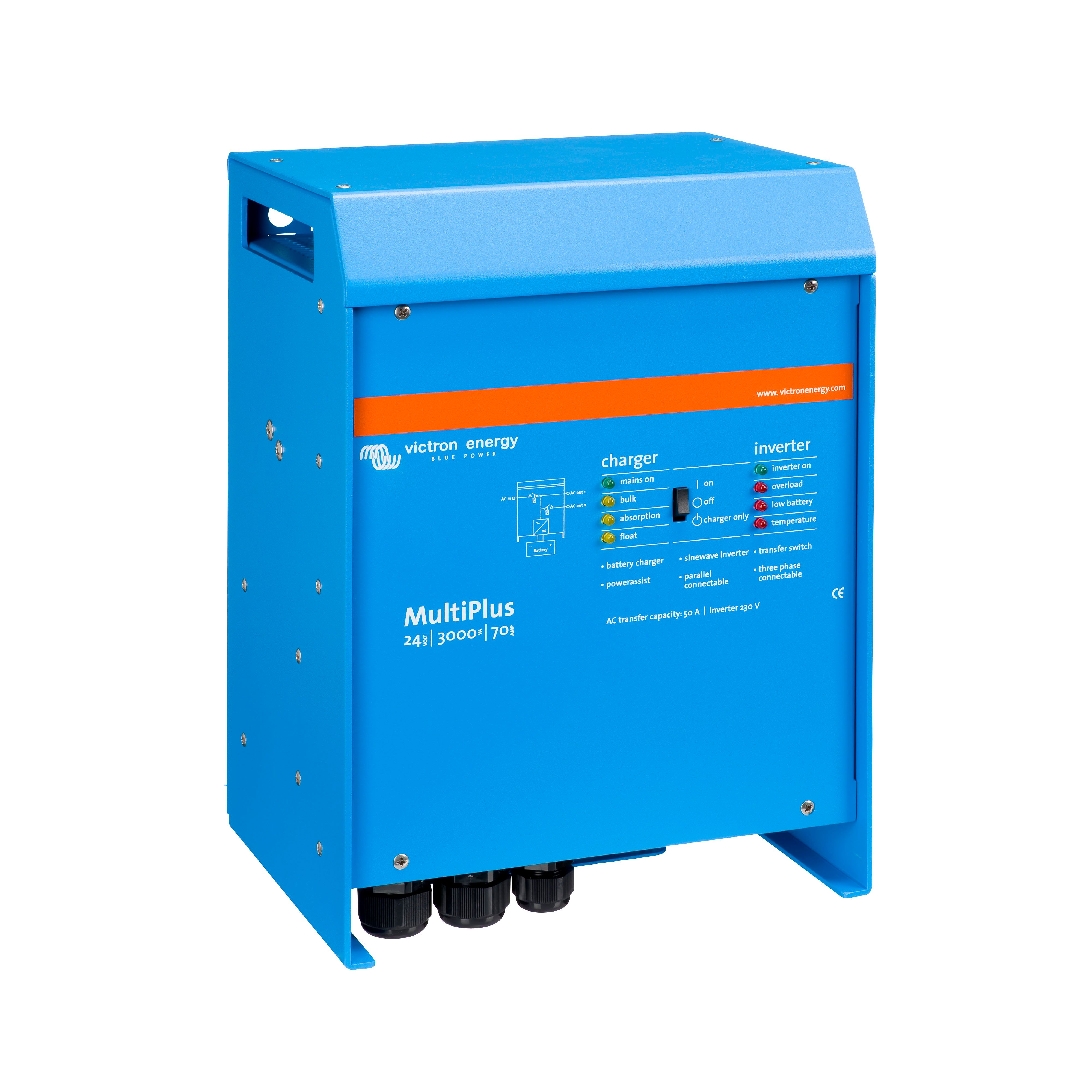 Inverter/lader Victron MultiPlus 24/5000/120-100 230V VE.Bus