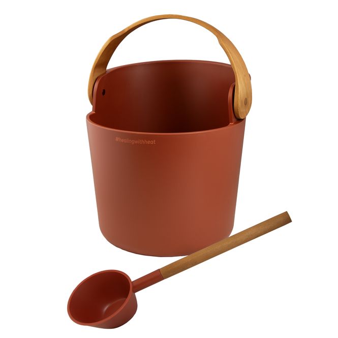 Hovedbilde Badstusett Helmi Rød - Terracotta