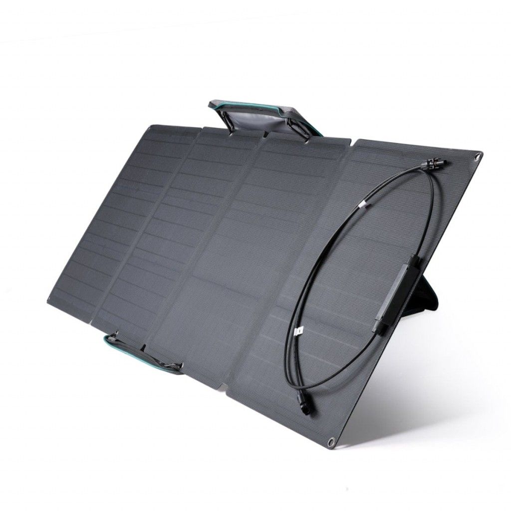 EcoFlow Sammenleggbart Solcellepanel 110W