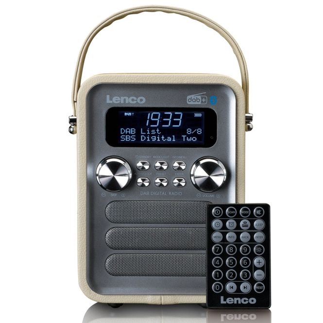 Hovedbilde DAB Radio, Lenco PDR-051, oppl.bar, BT, ...