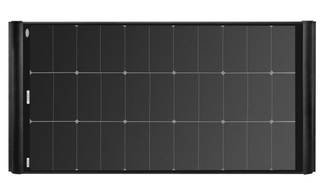 Hovedbilde Solcellepanel Arpina Black 130 watt m/konsoll