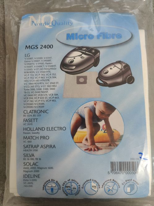Hovedbilde Støvsugerposer MGS2400