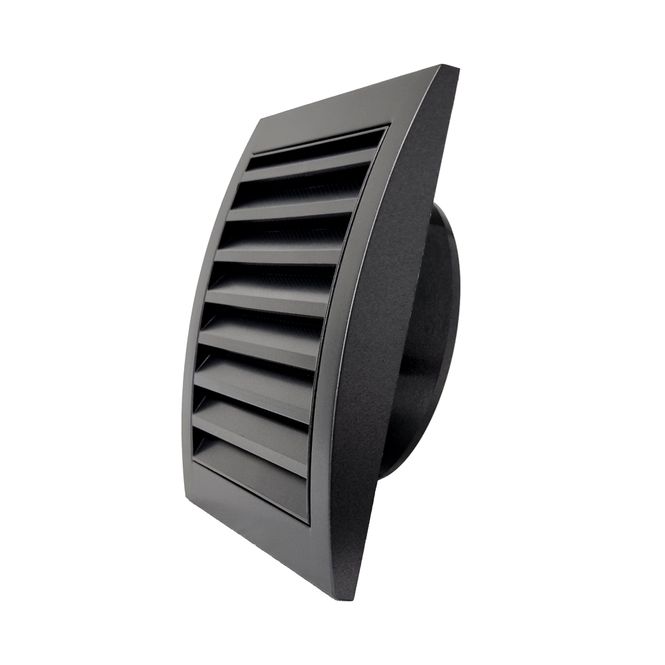 Hovedbilde Ventilasjonsgitter El-dorado, sort