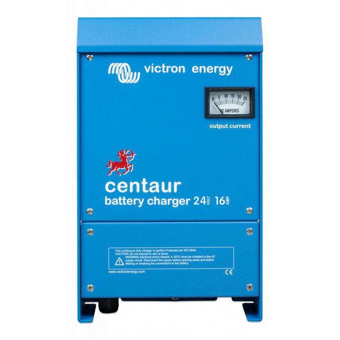 Hovedbilde Victron Centaur Batterilader 24V 16A 3-kanaler