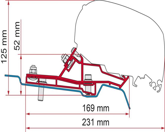 Hovedbilde Adapter Ford Transit Van - H2 L3