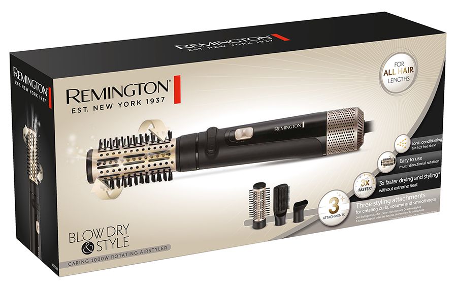  Varmluftsbørste Remington AS7580 roterende munnstykke