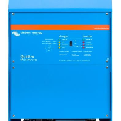 Vekselretter/lader Quattro 48/15000/200-100/100 230V VE.Bus