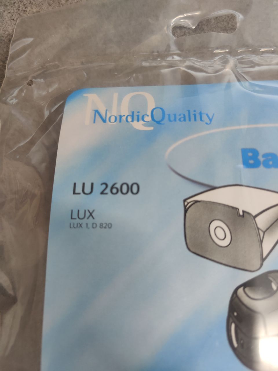 Støvsugerposer LU2600