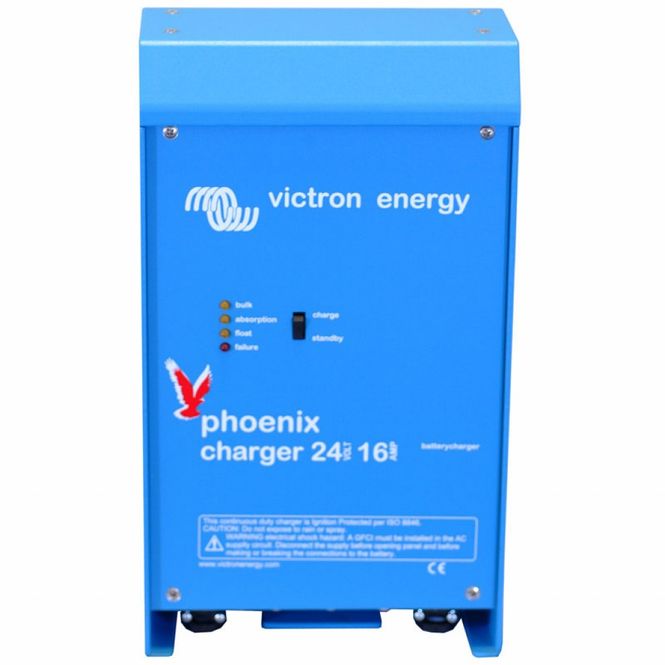 Hovedbilde VICTRON Phoenix Batterilader 24V 16A 2+1 kanaler