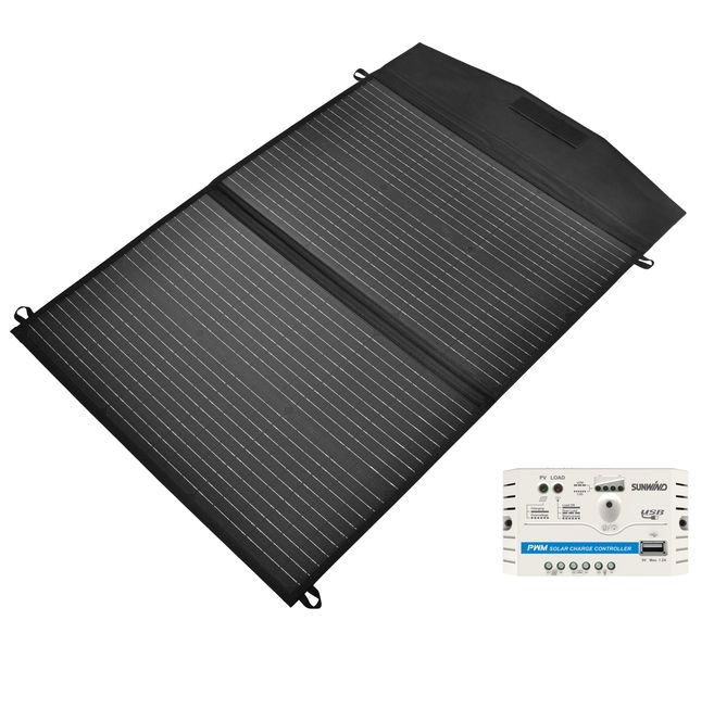 Hovedbilde Solcellepanel Solveig sammenleggbar 90 watt