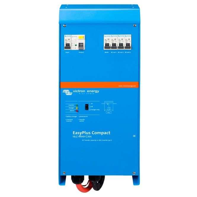 Hovedbilde VICTRON EasyPlus C12/1600/70 kombi inverter og ...