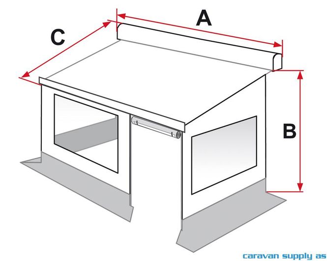 Hovedbilde Privacy Room til F45 400 medium H:225-250cm