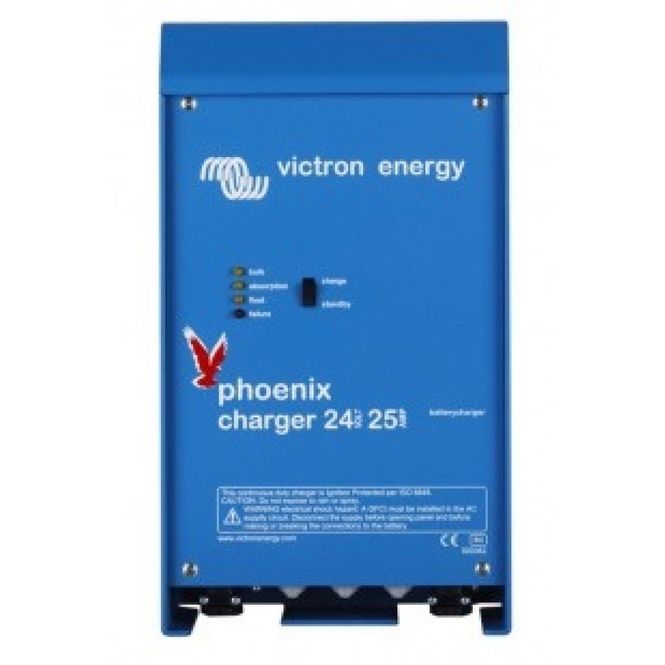 Hovedbilde VICTRON Phoenix Batterilader 24V 25A 2+1 kanaler