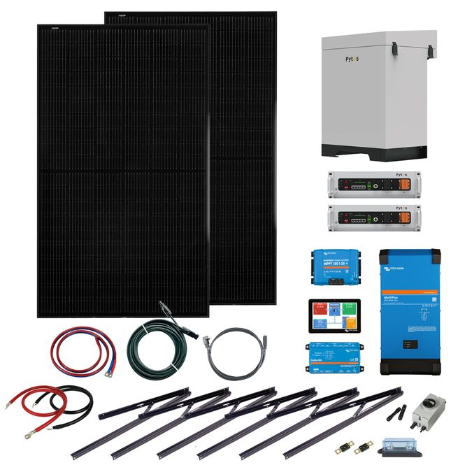 Hovedbilde Kraftpakke 230 volt, 2000VA, 10240 Wt Litium heat